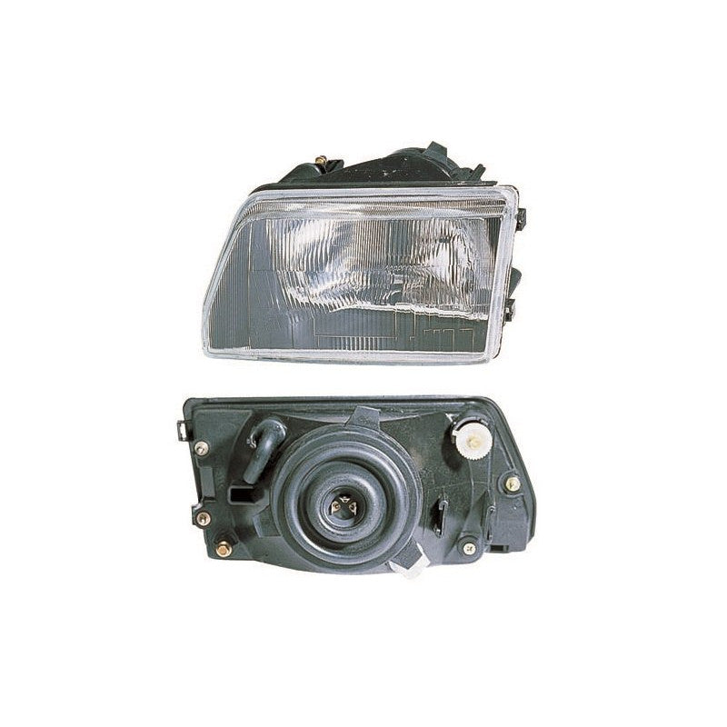Phare avant gauche manuel noir H4 Fiat Cinquecento 1992-1998