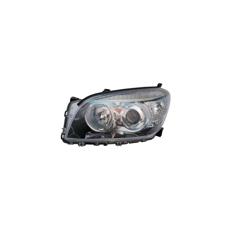 Phare avant gauche noir H11/HB3 Toyota Rav4 3 phase 1 2006-2009