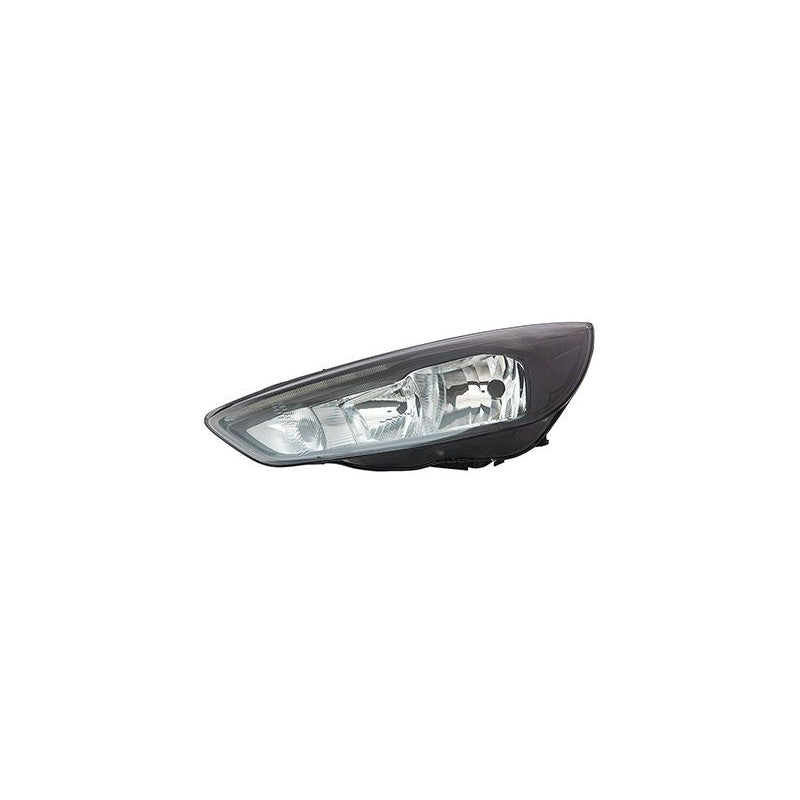Phare avant gauche noir H7/H1/LED Ford Focus 3 phase 2 2014-2018