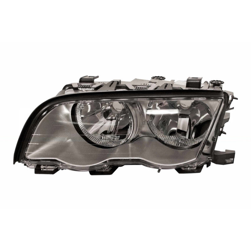 Phare avant gauche noir H7/H7 BMW Série 3 E46 phase 1 1998-2001