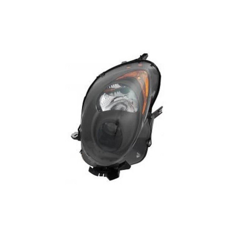 Phare avant gauche noir H7/H7 Alfa Romeo Mito depuis 2008