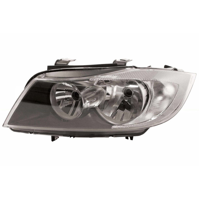 Phare avant gauche noire H7/H7 ZKW BMW Série 3 E90/E91 phase 1 2005-2008