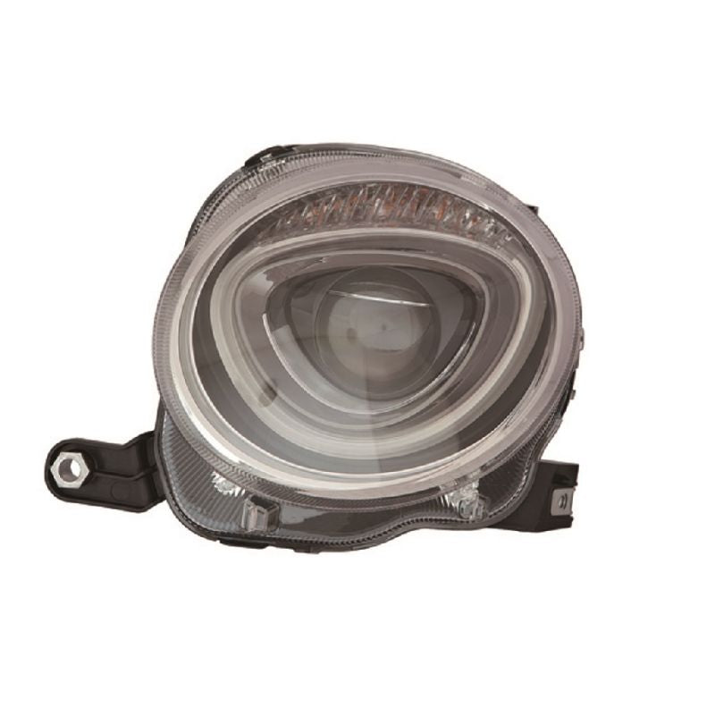 Phare avant gauche supérieur H7 Fiat 500 phase 2 depuis 2015