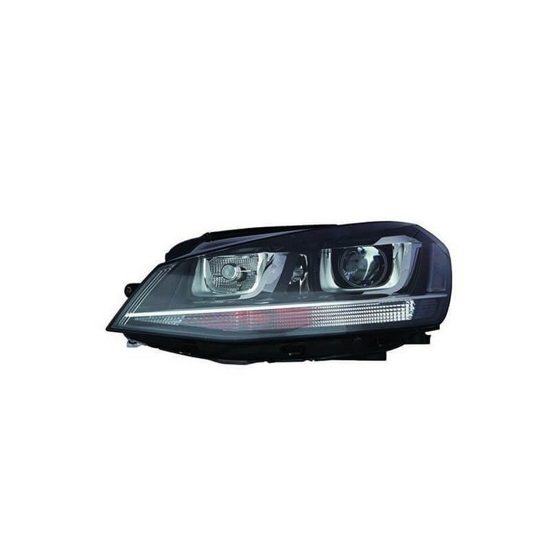 Phare Xénon avant gauche H7/DS3/Led Volkswagen Golf 7 phase 1 2012-2017