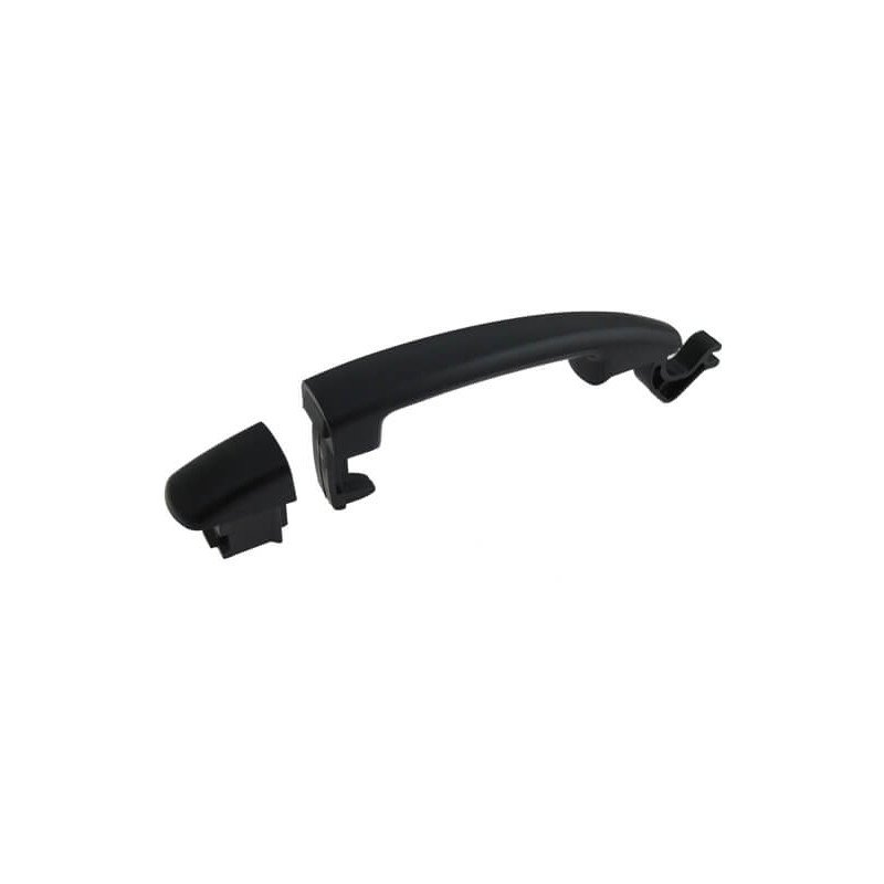 Poignée de porte extérieure avant droite et arrière droite et gauche noire Citroën C3 2 2009-2016