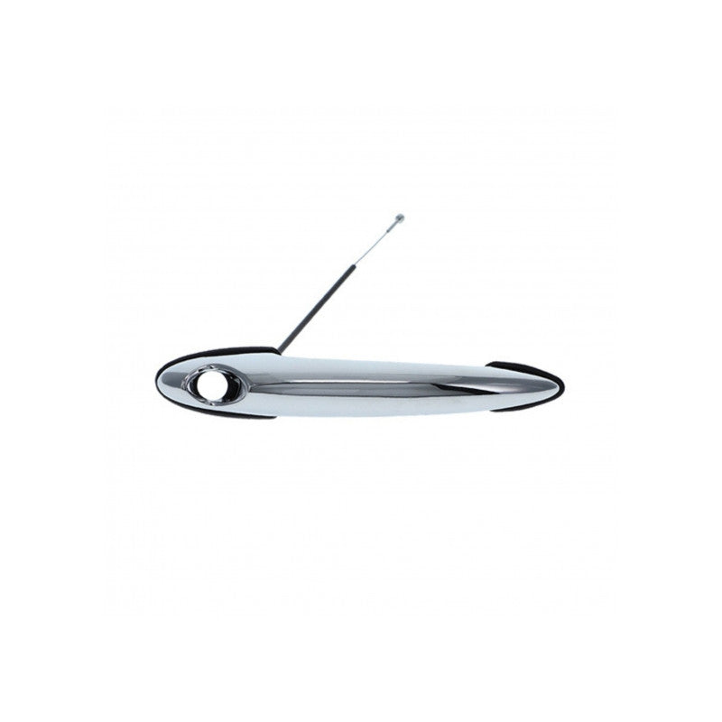 Poignée de porte extérieure avant gauche avec trou barillet chromée Mini One / Cooper R50/R53/R56 2001-2010