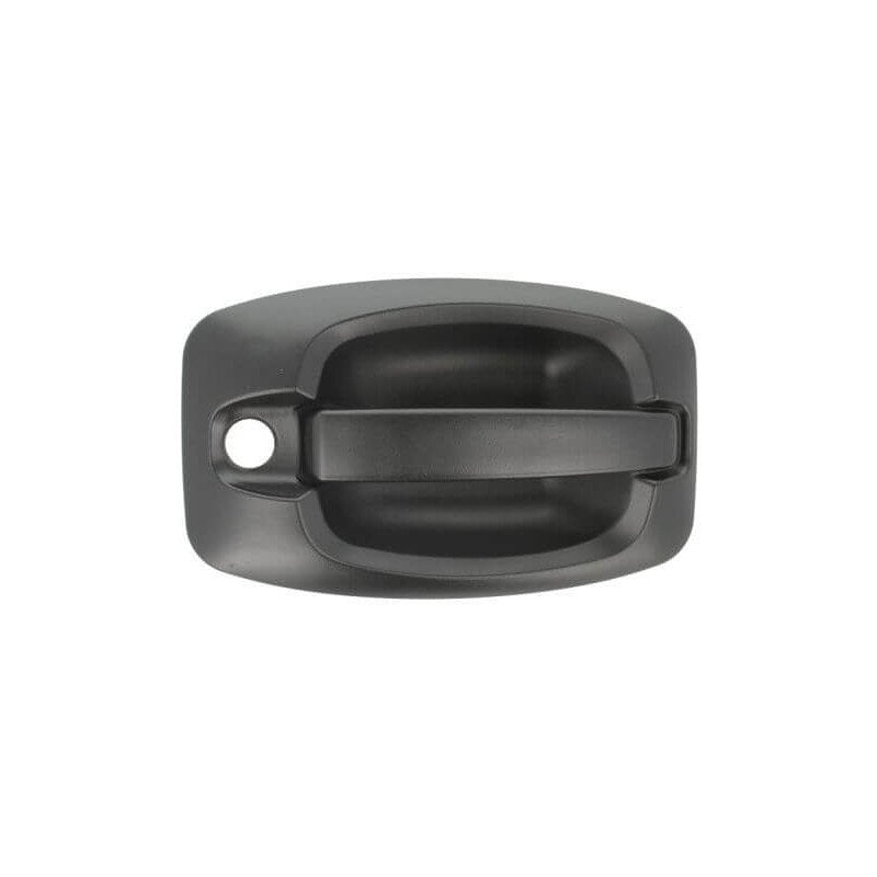 Poignée de porte extérieure avant gauche noire Citroën Jumper depuis 2006
