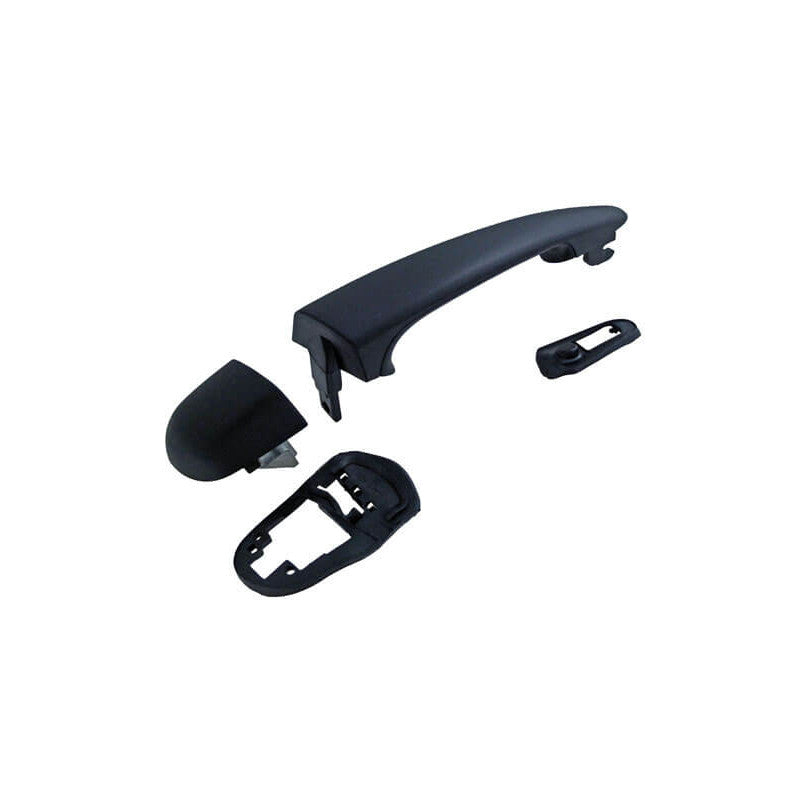 Poignée de porte extérieure avant ou arrière droite noire BMW Serie 3 E46 phase 1 1998-2001