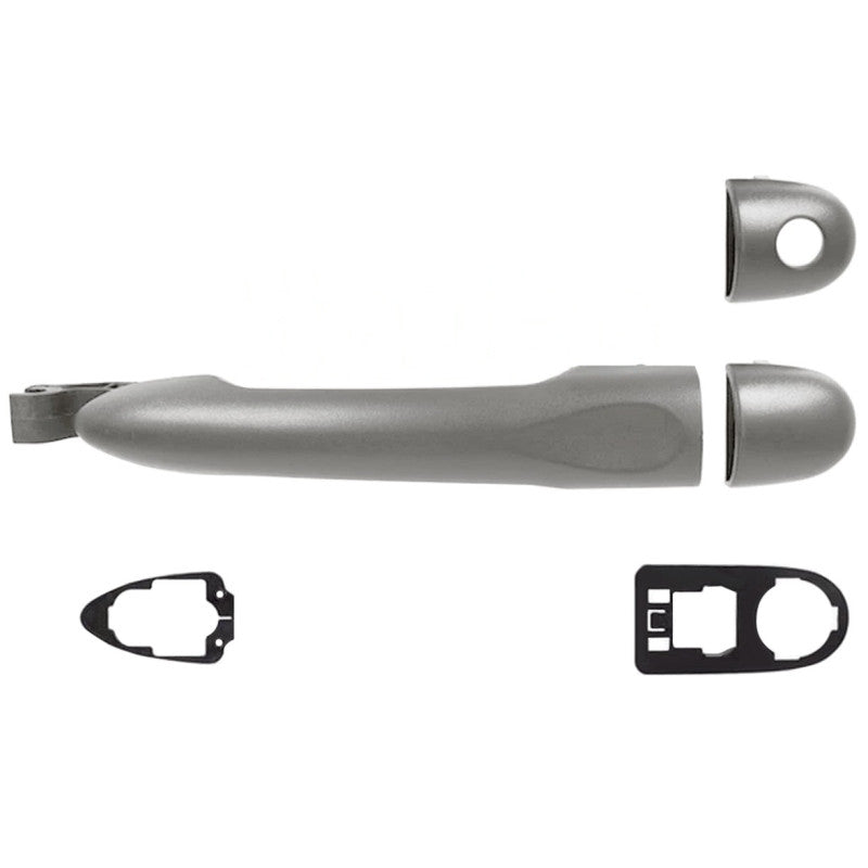 Poignée de porte extérieure avant ou arrière grise argent Renault Fluence depuis 2010