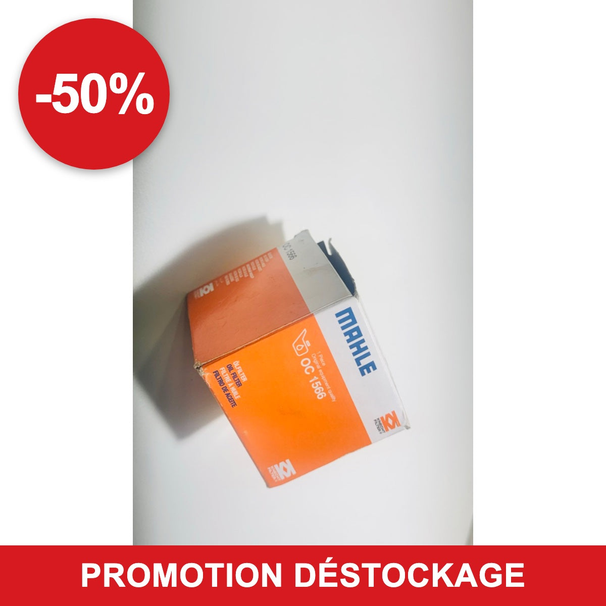 Filtre à huile Mahle OC 1566 en promotion -50 %