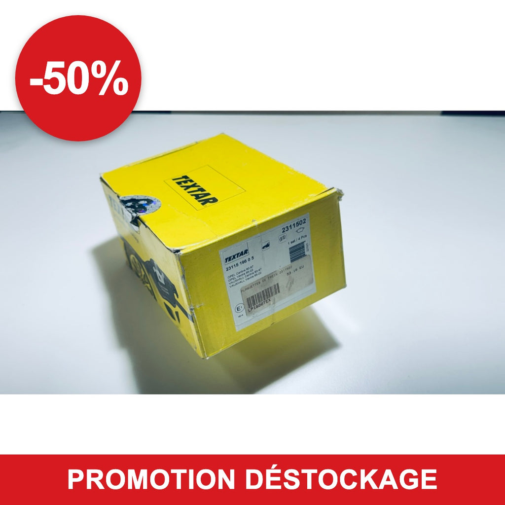 Plaquettes de frein Textar 2311502 en promotion -50 %