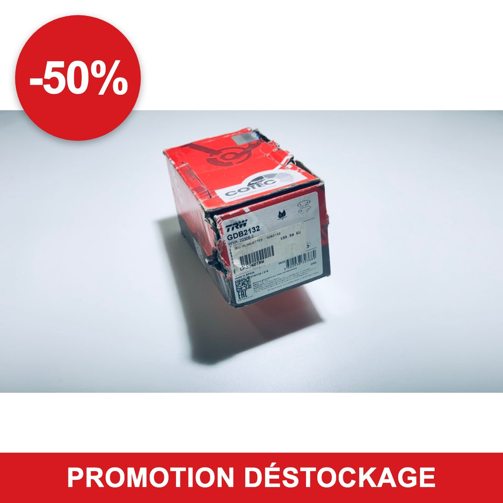 Plaquettes de frein TRW GDB2132 en promotion -50 %