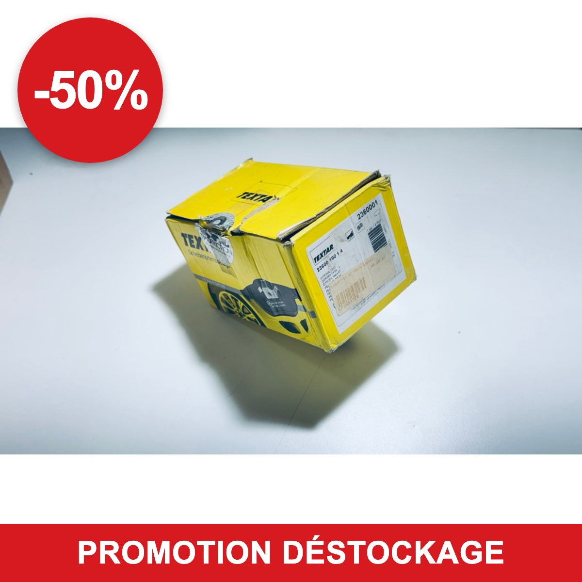 Plaquettes de frein Textar 2360001 en promotion -50 %