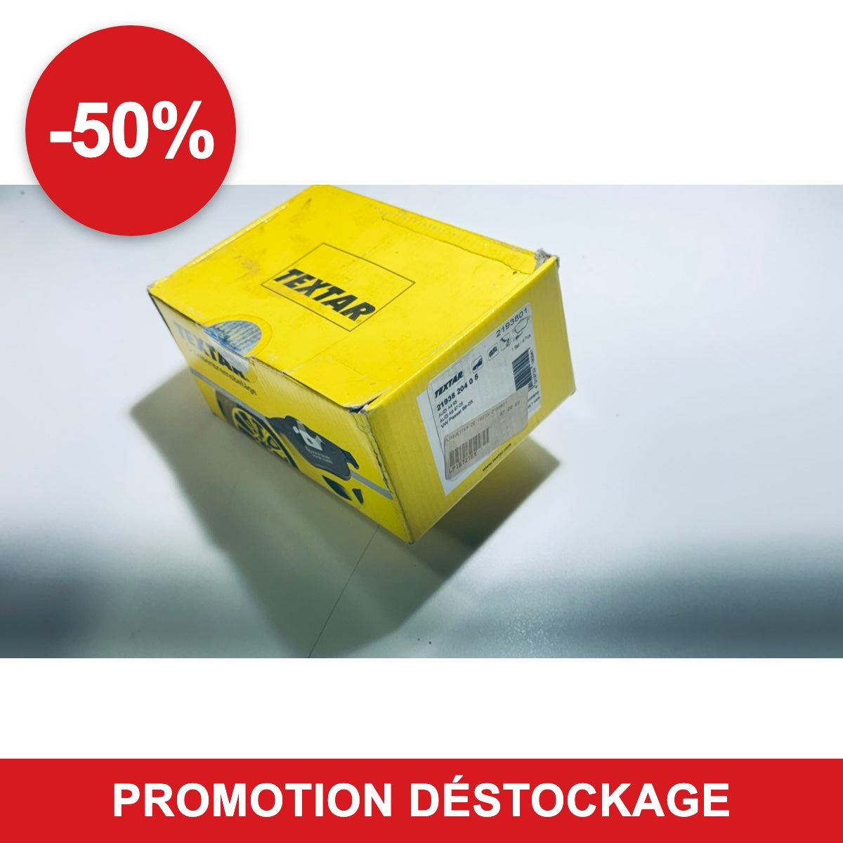 Plaquettes de frein Textar 2193801 en promotion -50 %