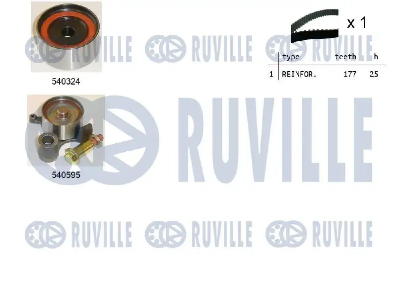 Kit distribution complet pour Toyota MR2 II, Carina E VI, Celica