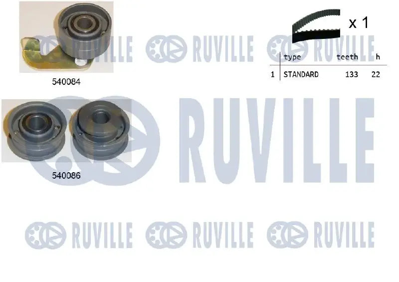 Kit distribution complet pour FIAT Fiorino, 127 Panorama, 127