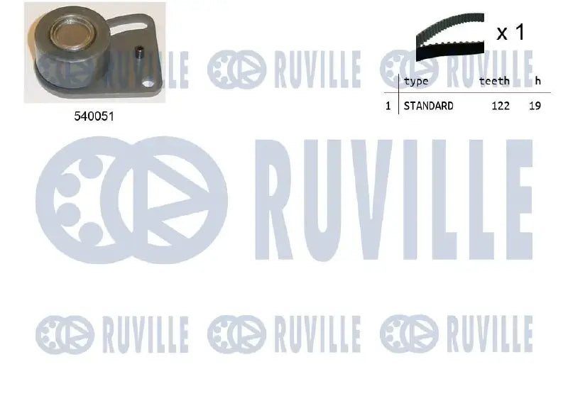 Kit distribution complet pour Ford Sierra II, Transit, Taunus III Turnier