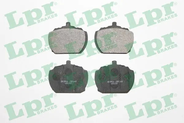 Jeu plaquettes frein pour Ford Transit / Triumph 2500, Stag, 2.5 PI MK I