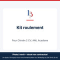 Kit roulement pour Citroën 2 CV, AMI, Acadiane