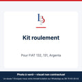 Kit roulement pour FIAT 132, 131, Argenta