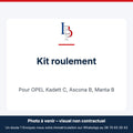 Kit roulement pour OPEL Kadett C, Ascona B, Manta B