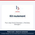 Kit roulement pour Jeep Grand Cherokee I, Cherokee, Wrangler I