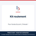 Kit roulement pour Honda Accord I, Prelude I