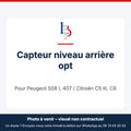 Capteur niveau arrière opt pour Peugeot 508 I, 407 / Citroën C5 III, C6