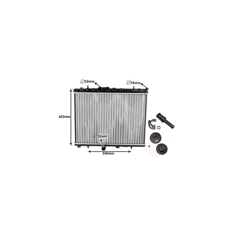 Radiateur moteur 1.2 THP 110/1.4 e-HDi 70/1.6 HDi/e-HDi Citroën C3 2 2009-2016