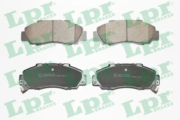 Jeu plaquettes frein pour Honda Civic VI, Accord VII, Integra / Rover 600 I