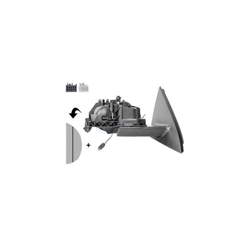 Rétroviseur corps électrique droit chauffant mémoire Mercedes GLA X156 2013-2020
