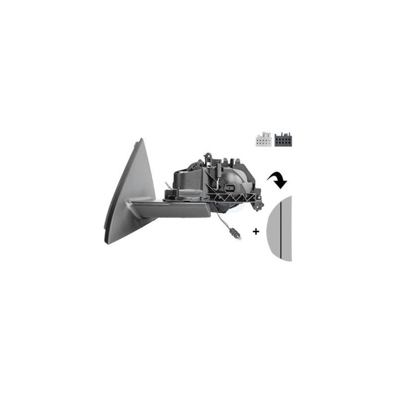 Rétroviseur corps électrique gauche chauffant mémoire Mercedes GLA X156 2013-2020