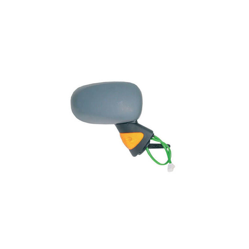 Rétroviseur électrique droit à peindre avec sonde chauffant Renault Modus 2004-2008