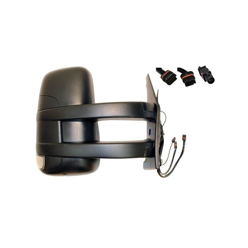 Rétroviseur électrique droit chauffant bras long antenne Iveco Daily 2006-2012