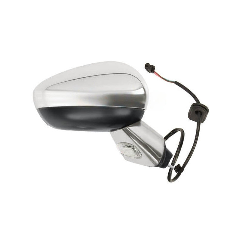 Rétroviseur électrique droit coque et base chromée Citroën C3 2 2009-2016