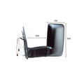 Rétroviseur électrique gauche chauffant bras long avec sonde Iveco Daily 2 1999-2006