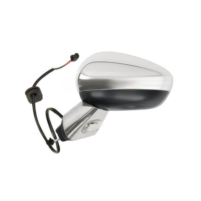 Rétroviseur électrique gauche coque et base chromée Citroën C3 2 2009-2016