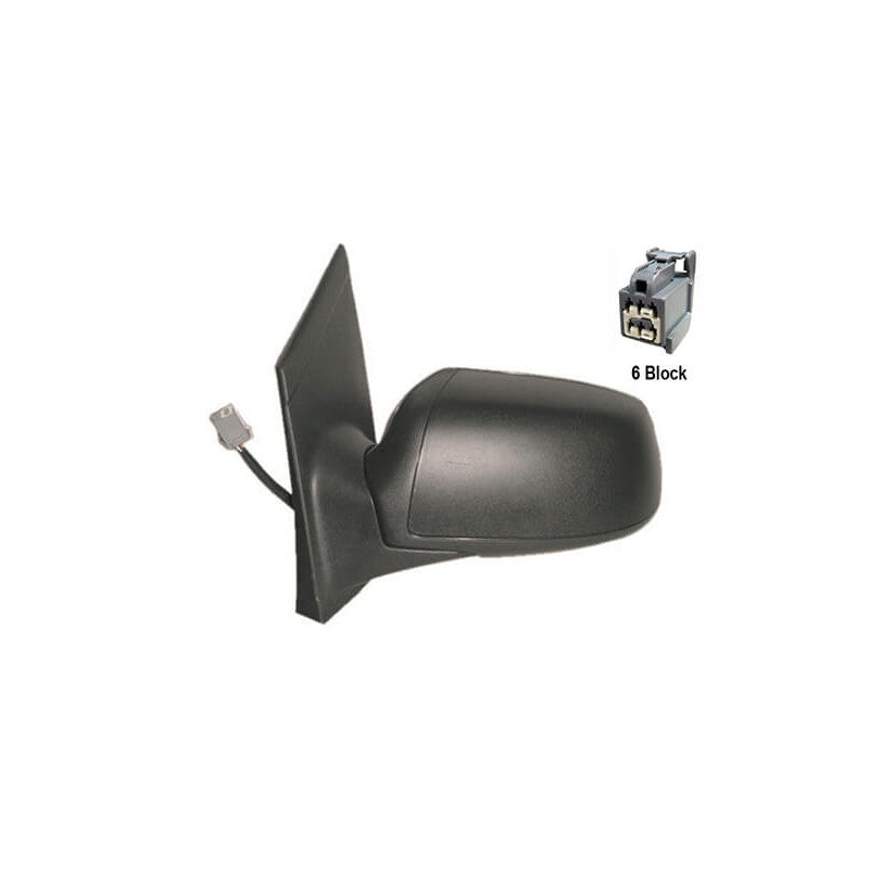 Rétroviseur électrique gauche noir chauffant Ford Focus 2 phase 1 2004-2007