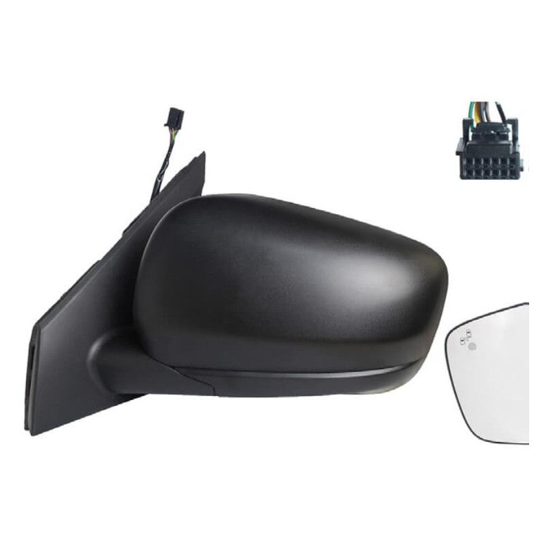 Rétroviseur électrique gauche noir chauffant side Renault Express 2 depuis 2020