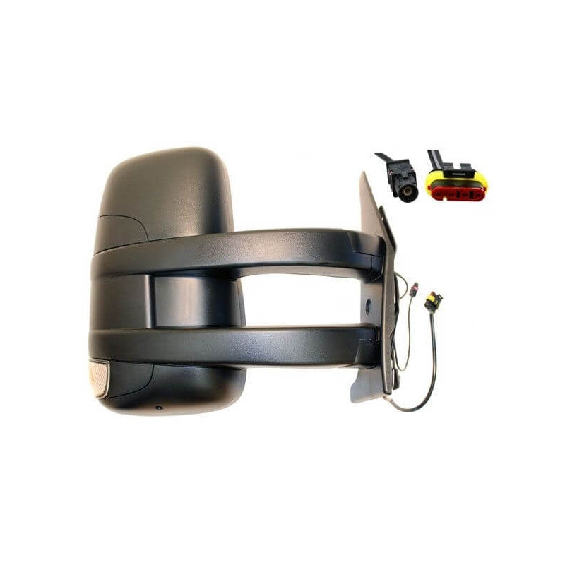 Rétroviseur manuel droit bras long antenne Iveco Daily 2012-2014