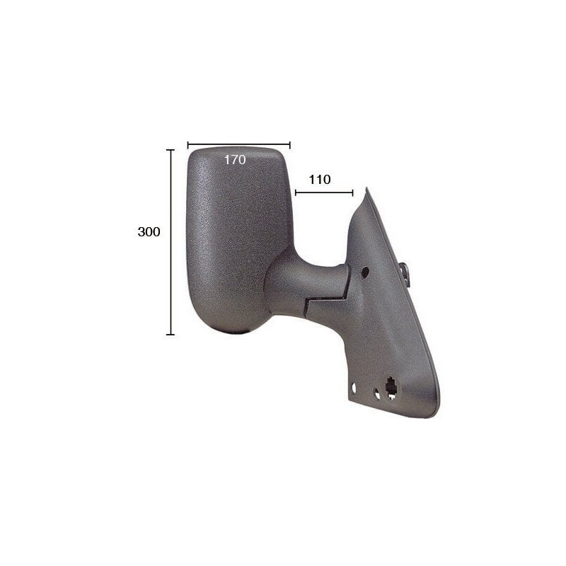 Rétroviseur manuel droit court Ford Transit MK6 et MK7 2000-2014