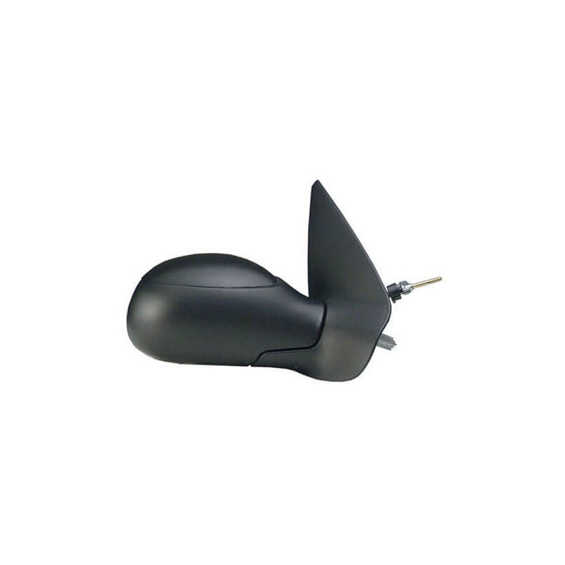 Rétroviseur manuel droit noir avec sonde chauffant Peugeot 206 1998-2009