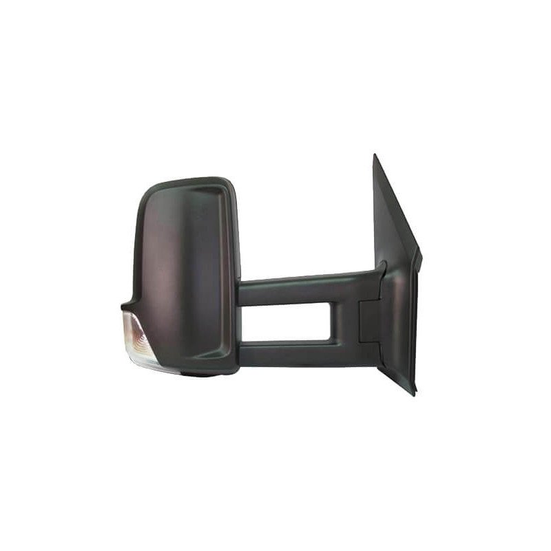 Rétroviseur manuel droit noir bras long Mercedes Sprinter W900 2006-2018
