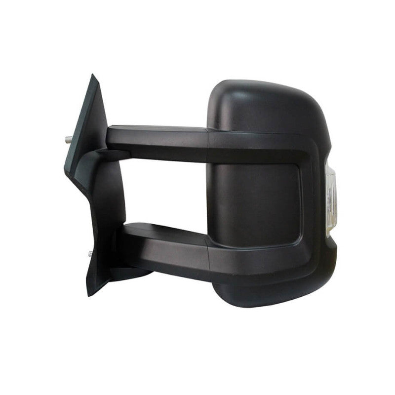 Rétroviseur manuel gauche noir avec sonde bras long 5W Citroën Jumper depuis 2006
