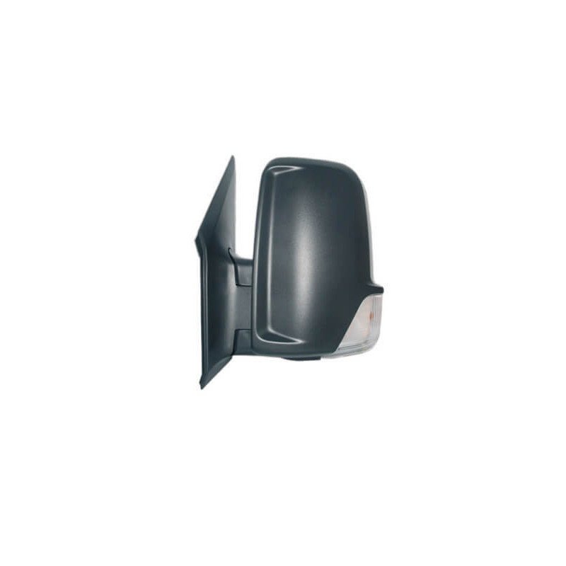 Rétroviseur manuel gauche noir bras court Mercedes Sprinter W900 2006-2018