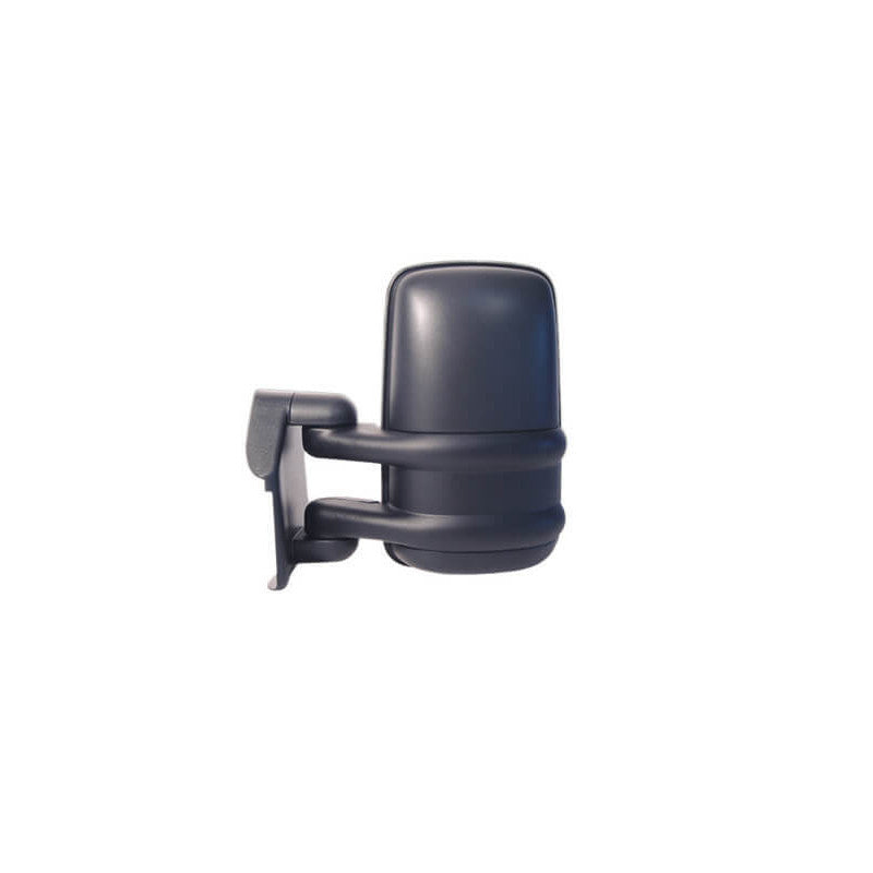 Rétroviseur manuel gauche noir bras court Renault Trafic 1 phase 2 1994-2001
