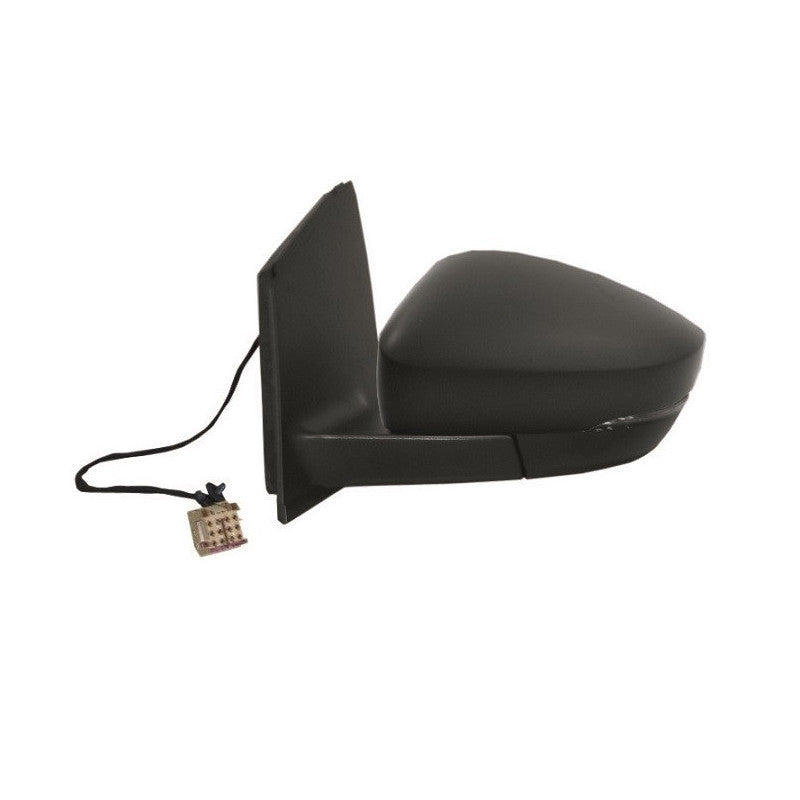 Rétroviseur mécanique gauche noir fiche carré Volkswagen Polo 5 2009-2010