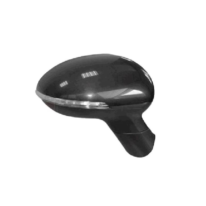 Rétroviseur rabattable électriquement droit noir brillant chauffant avec feu clignotant Kia Rio 3 phase 1 2011-2015