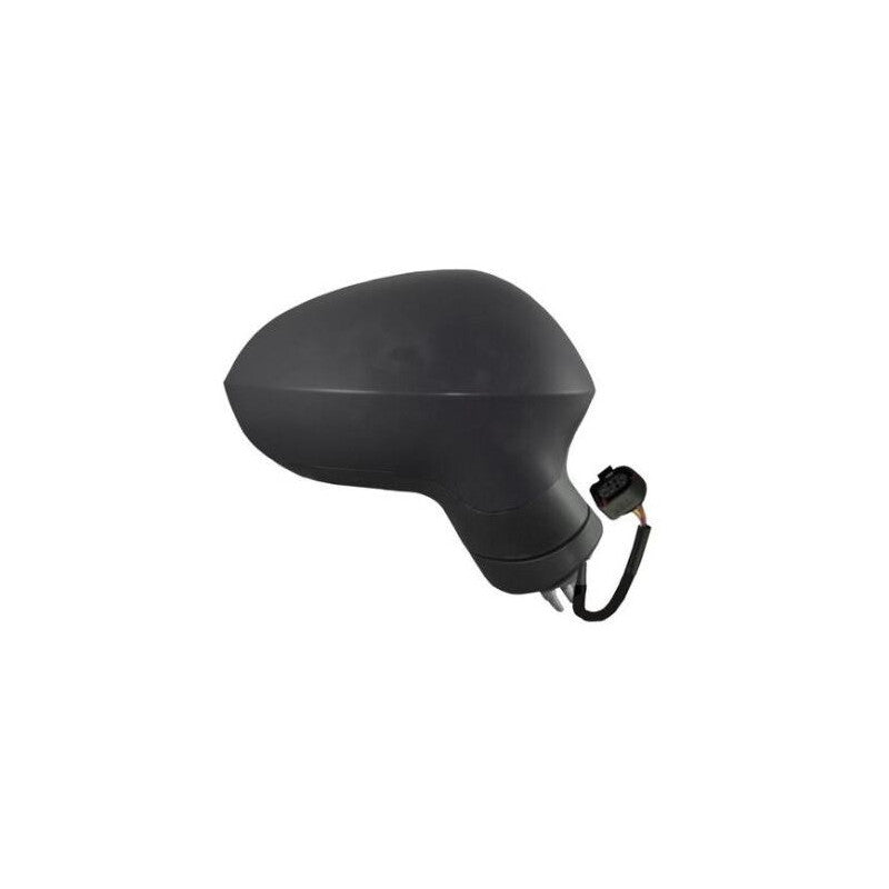 Rétroviseur rabattable électriquement droit noir Seat Leon 2 phase 2 2009-2012
