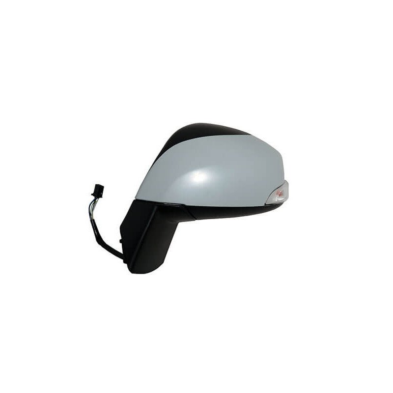 Rétroviseur rabattable électriquement gauche à peindre avec sonde Renault Scenic 3 2009-2016